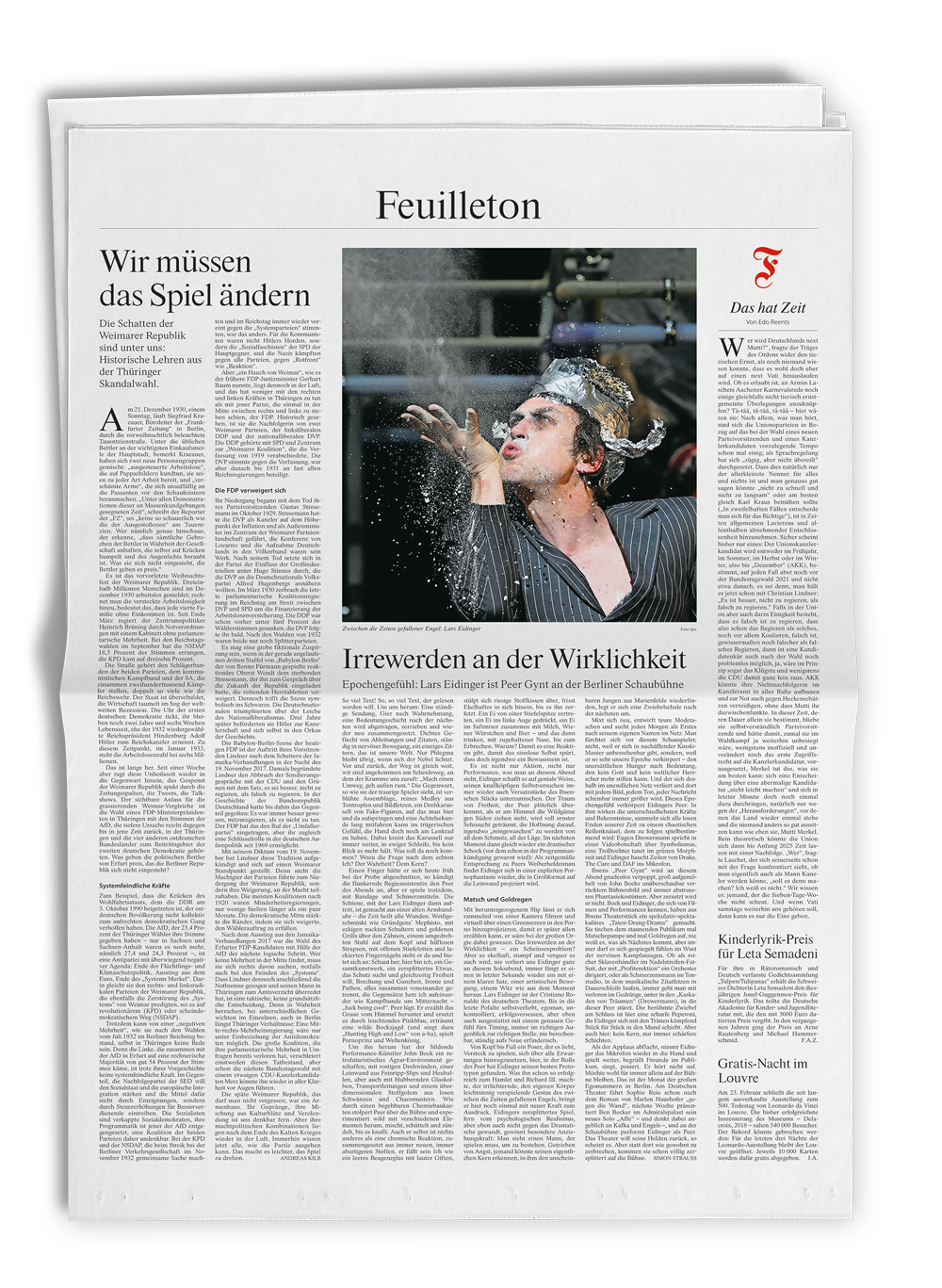 FEUILLETON Ressort der F.A.Z.