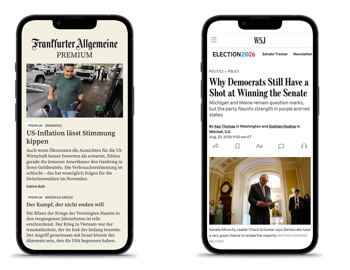 FAZ+ Premium Midterm Election + WSJ