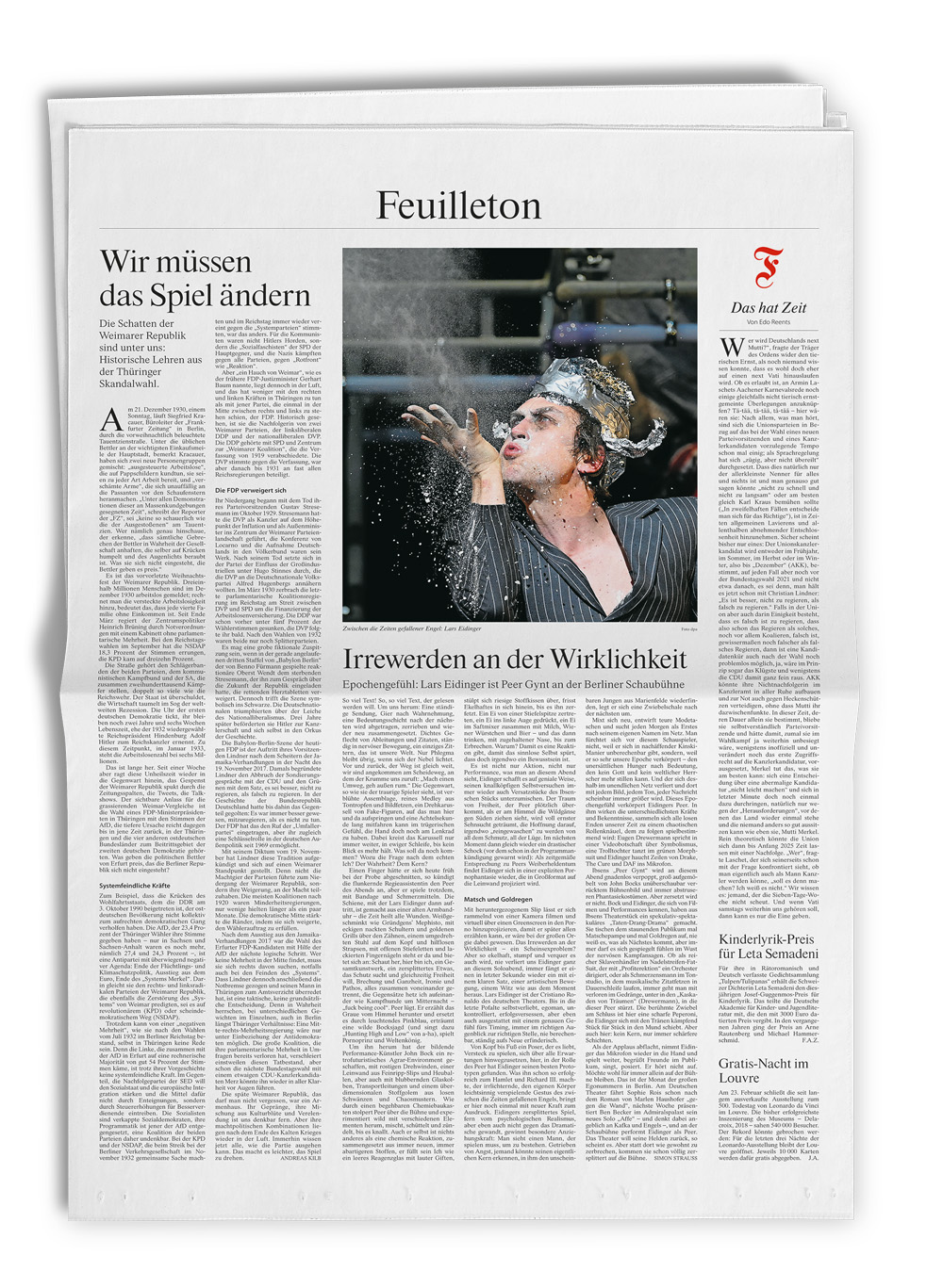 FEUILLETON Ressort der F.A.Z.