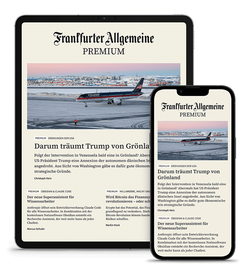 Frankfurter Allgemeine Zeitung digitale Ausgabe, Variante Premium