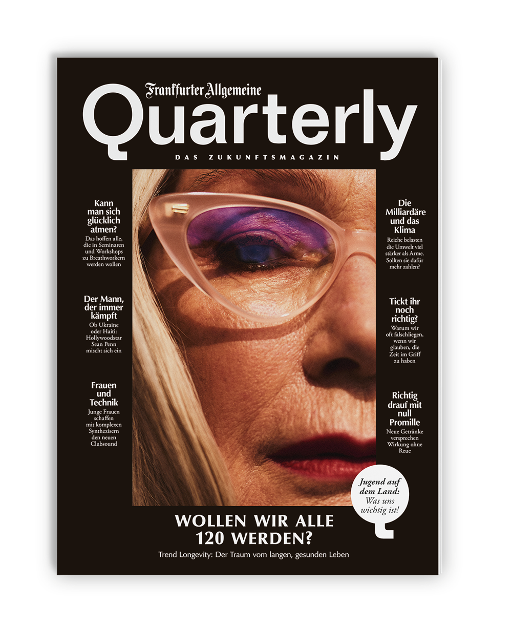 F.A.Z. Quarterly gedruckt