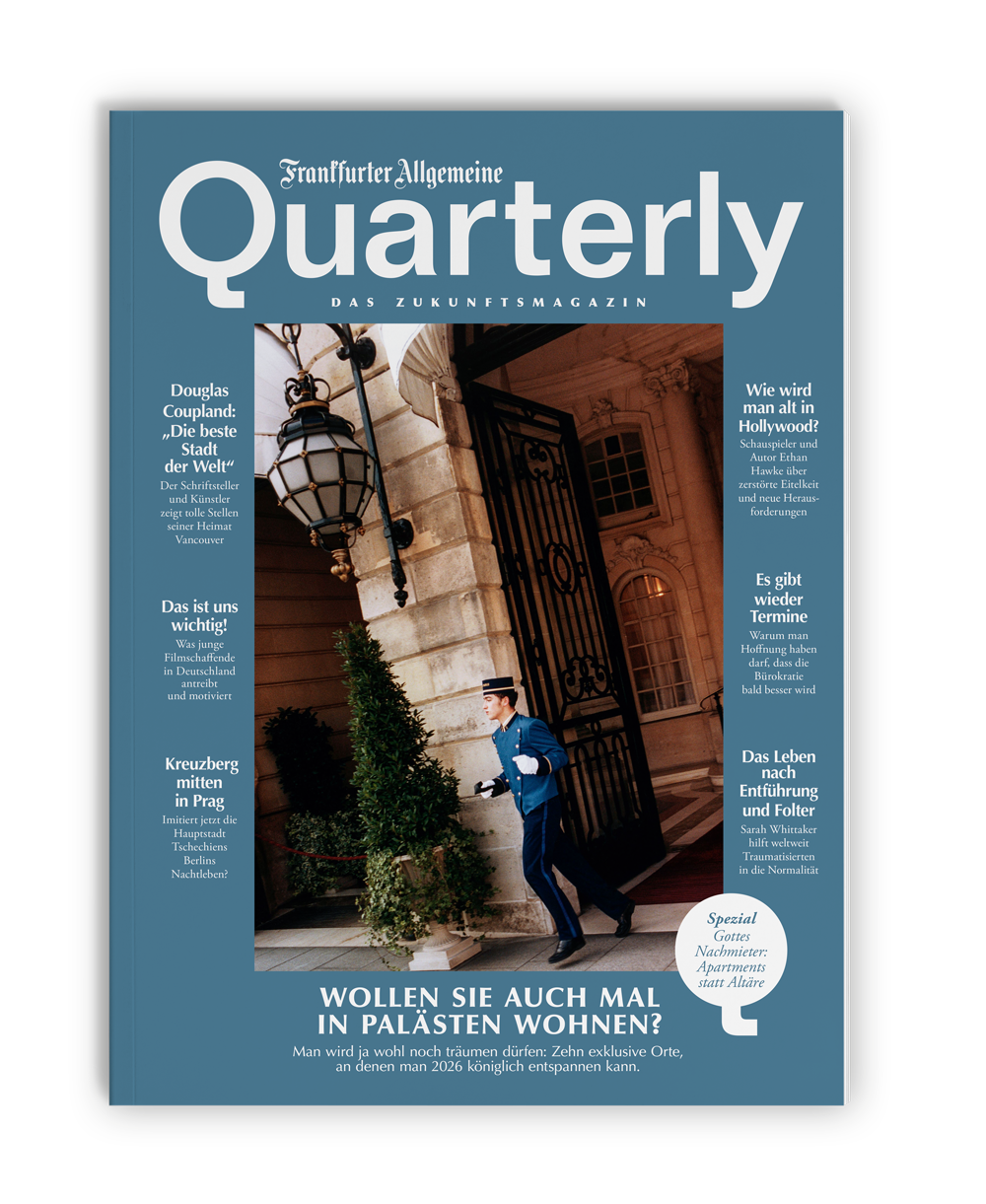 F.A.Z. Quarterly gedruckt