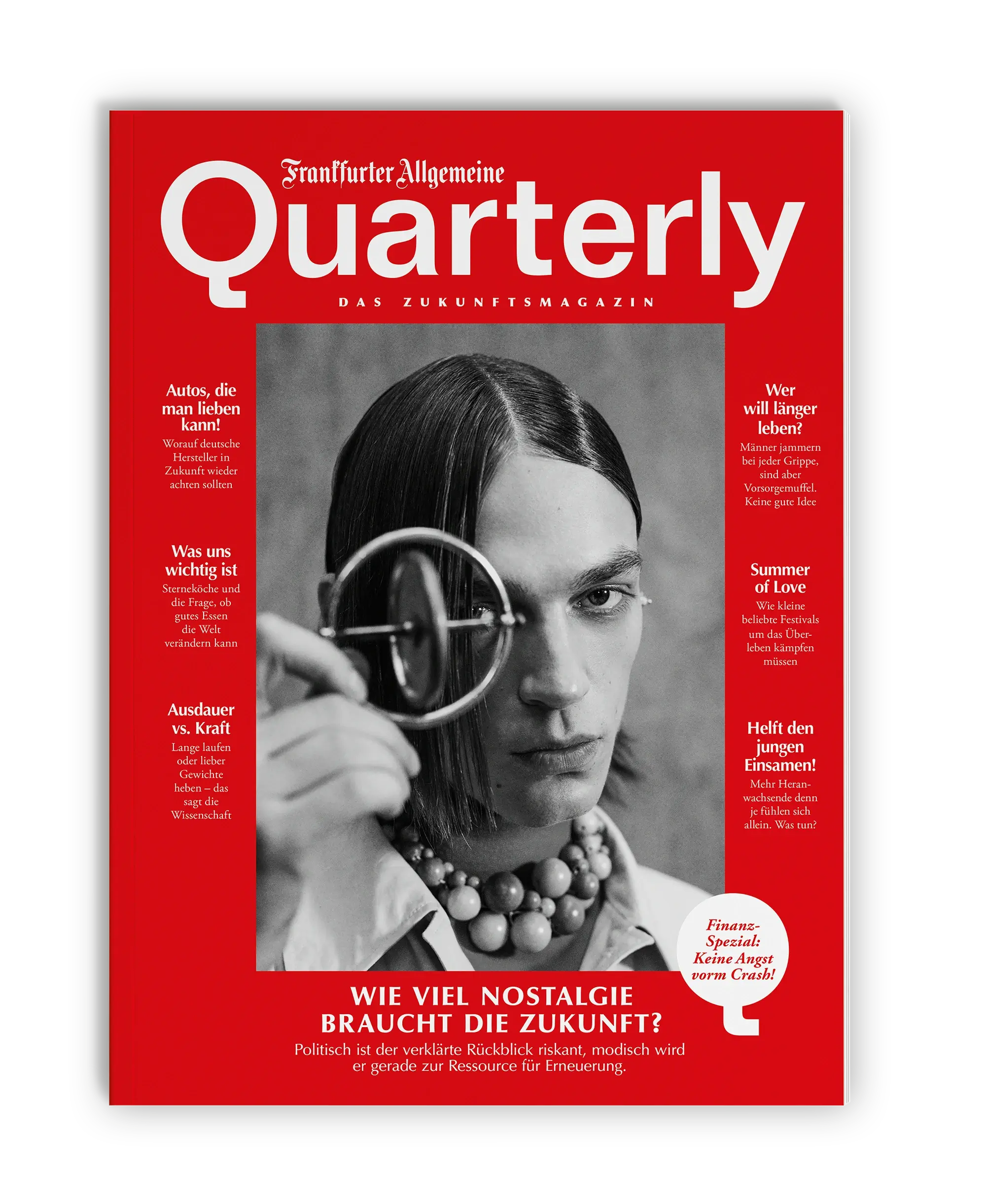 F.A.Z. Quarterly gedruckt